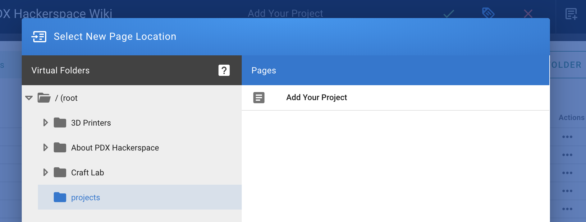 Add Your Project | PDX Hackerspace Wiki
